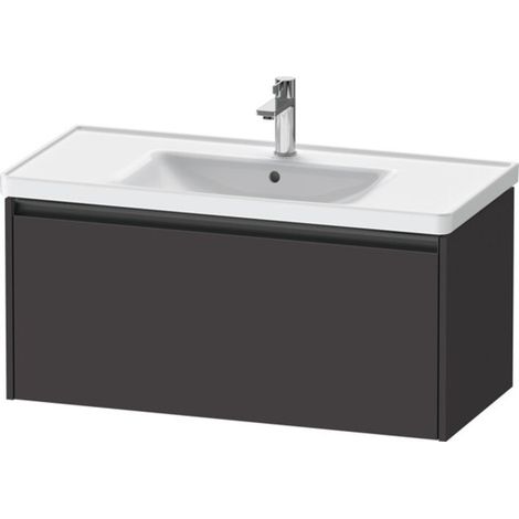 Duravit Ketho.2 Waschtischunterbau wandhängend, 1 Auszüge, (1/2)