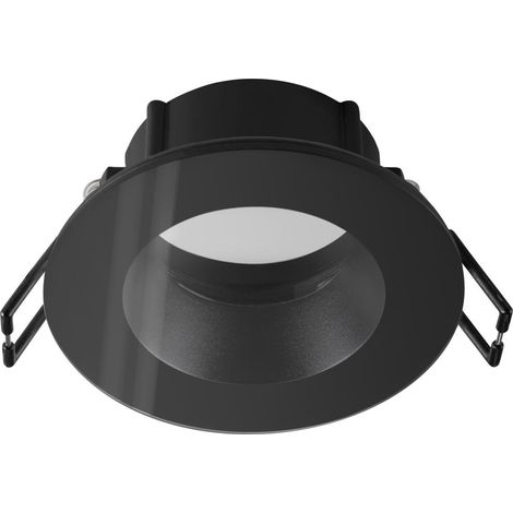 Collerette pour spot encastré NEW TRIA® 68 intérieur rond noir IP 65 - SLV - 1007336 (1/3)