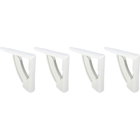 Gioco di mollette fermatovaglia "Presto" colore bianco realizzate in plastica resistente TESCOMA (1/4)
