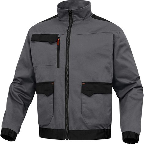 Delta Plus MACH2 V3 Sicherheitsweste grau-orange