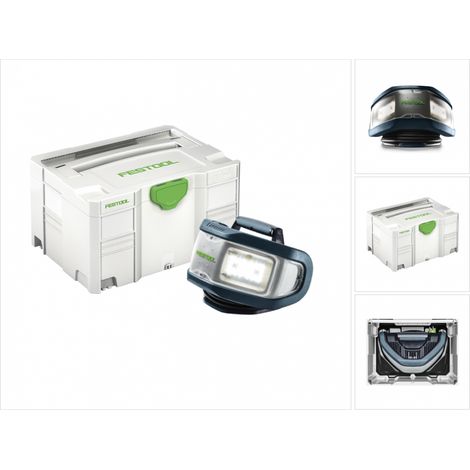 Festool – Projecteur de chantier 8000lm – Couleur lumière 5000K – Indice de protection IP55 – Câble 4,9m pour chantiers humides (1/5)