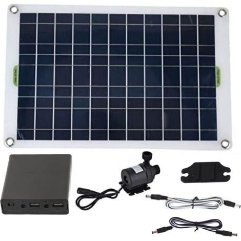 20W 12V Solarpumpe für Hydrokulturteich/Garten (leise) (1/5)