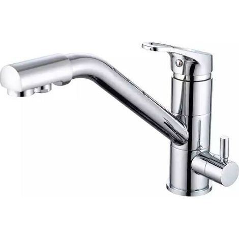 3 wege wasserhahn für osmoseanlage von Rosmmel Saturn Serie  Verchromt (1/5)