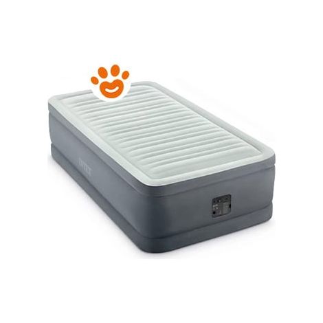 Intex Airbed Materasso Singolo Eleveted Premier Fiber-Tech (99x191x46cm) Art. 64902 - Singolo (99x191x46cm) -