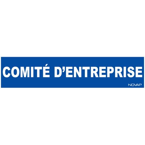 Panneau Comité d'entreprise - Rigide 330x75mm - 4120164