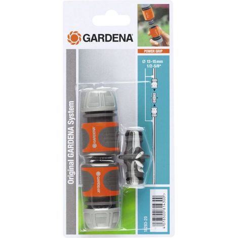 GARDENA 18283-20 Kupplungs-Satz 13mm(1/2"), Inhalt 2x18215, 931