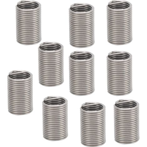 10 Manchons en Acier M18 x 22.5D pour Protection et Réparation de Filets, Accessoires Quincaillerie