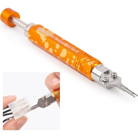 DAP-D173 Ejector Rod Pin Extractor Mini-Fit Jr Molex Micro Fit Removal Tool for Computer Repair, Molex 5557, 5559 Series Terminal Removal Tool