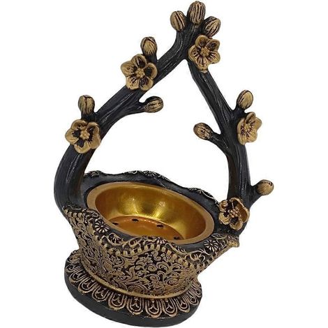 Brûleurs d'encens en résine, porte-encens, mobilier d'aromathérapie pour la relaxation