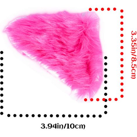 Lot de 2 oreilles de chat en peluche, accessoires mignons pour casque de ski, de moto ou de snowboard (casque non inclus). (1/5)