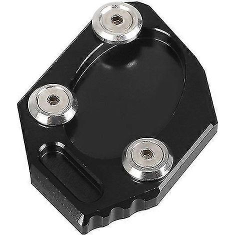 650 Motorrad 650 2007 2008 2009 Motorrad 650 Seitenständer-Verlängerungsplatte für Kawasaki 650 0709--schwarz