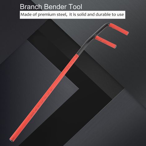 Cintreur de branches 430mm pour bonsaï et jardinage, outil de modelage d'arbres et plantes, poignée longue, formeur de tiges, accessoire de conformation végétale. (1/5)
