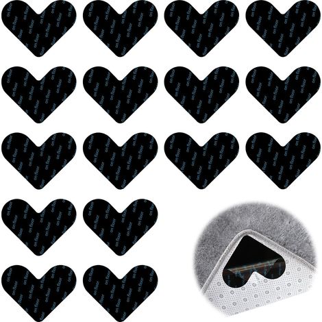 16PCS Anti Derapant Tapis, Anti Glisse Tapis pour Maintien des Tapis sur Sols Lisses, sous Tapis Antidérapant Adapté Au Carrelage Parquet Et Autres Surfaces Intérieures Résidentielles (1/5)