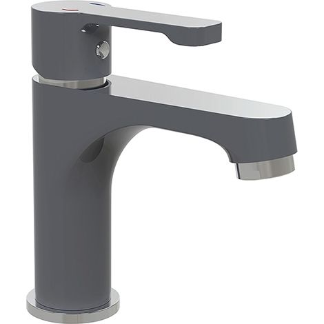 [JAMAIS UTILISE] Edouard Rousseau - Mitigeur Lavabo AROLLA - Chromé Gris (1/2)