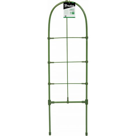 Soporte tipo escalera para plantas de 60 cm, color verde, Bradas 9647