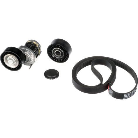 Jeu de courroies trapézoïdales à nervures Gates K016PK1613 AUDI