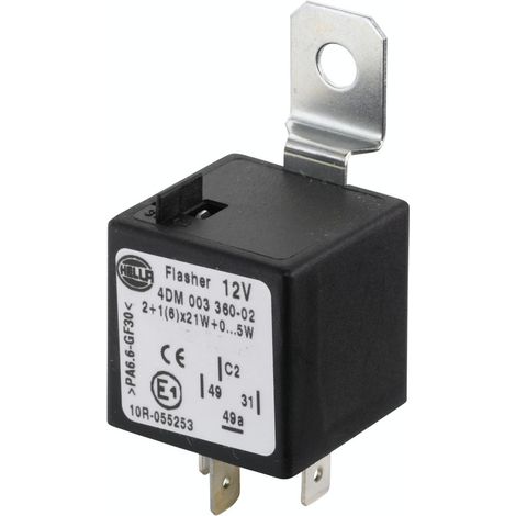 Blinkgeber elektronisch HELLA für Anhänger für AUDI 100 C3 Stufenheck (443/ 444) (1/5)