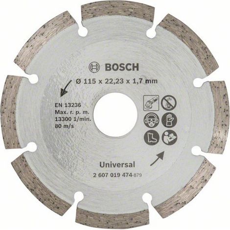 Bosch Accessories 2607019474  Diamanttrennscheibe    1 St.