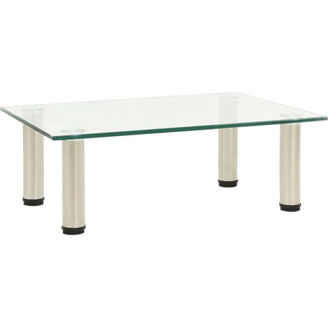 Meuble TV Transparent 40x35x17 Verre trempé (1/5)