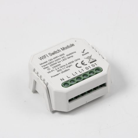 Module Interrupteur Wifi avec Wattmètre - SILAMP