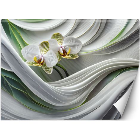 Fototapete Orchidee abstrakt 3D 150x105 cm (1/5)