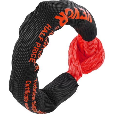 Corde de récupération synthétique à manille souple, lot de 2 pièces, 1,3 x 56 cm, résistance à la rupture de 20 tonnes (1/5)