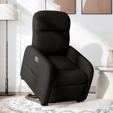 Maison Exclusive - Relaxsessel mit Aufstehhilfe Elektrisch Schwar (1/5)