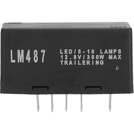 LED-Blinkerrelais 300W 10-poliges Blinker- und Warnblinkerrelais für Autos 12,8V