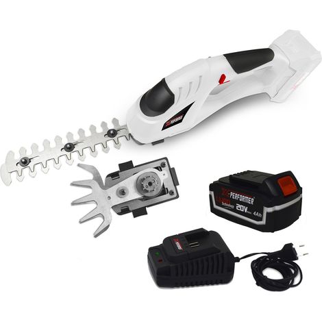 Gartenscheren Portable - Bildhauer Hecken 2 IN 1 - 20V - Xperformer XPCSTH20LI - 4 Ah-Batterie und Ladegerät im Lieferumfang ent (1/4)