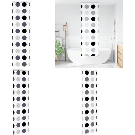 vidaXL Store enrouleur de douche avec cassette largeur du tissu 56 cm (1/5)