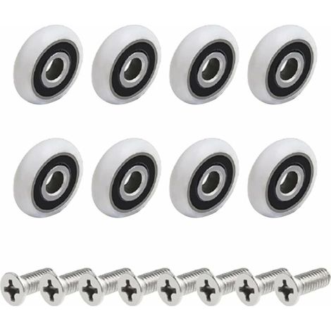 shower door rollers (25mm M5 screw) (1/5)