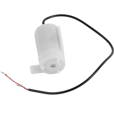 1 mini pompe à eau micro-submersible, moteur CC 2,5-6 V, débit 120 l/h (1/5)