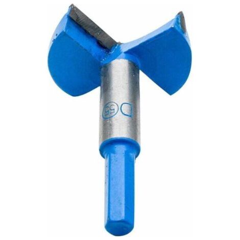 55mm Fraise Foret Forage Mèche à Bois Drill Bit Bois Charpentier Charnière (1/4)