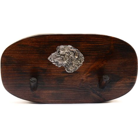 Irish Wolfhound I - gancio per accessori, gancio per medaglie con un cane, ganci per chiavi di Art-Dog (1/5)