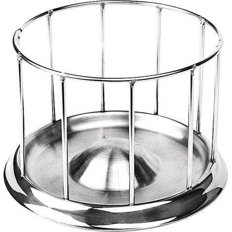 Bol Alimentation Tortue - Acier Inoxydable - Pour Reptiles - 11 x 11 x 8 cm - Usage Alimentaire et Hydratation - 1 Pièce (1/5)