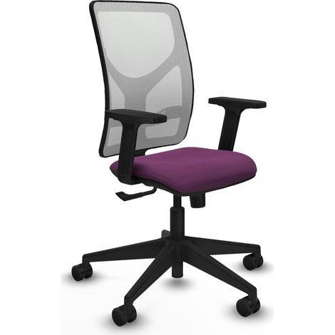 Chaise de bureau piqueras y crespo Motilla noir mousse haute qualité (1/2)