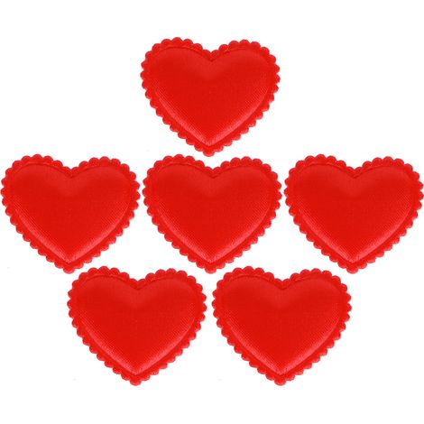 500pcs 3.5cm Heart Confetti Polyester Wedding Valentine's Day Decoration Confetti (1/5)