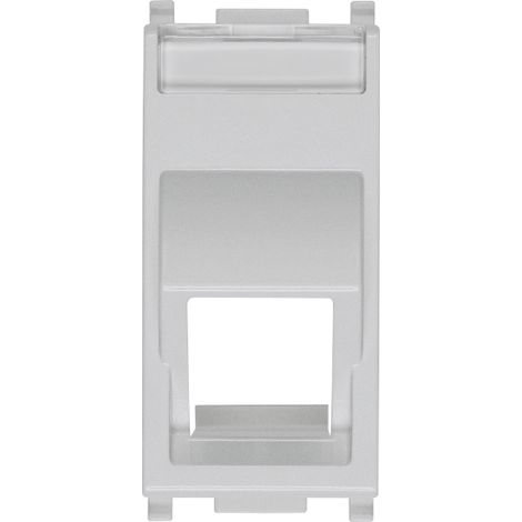 VIMAR - 14343.K.SL Adattatore RJ45 inclinato Silver