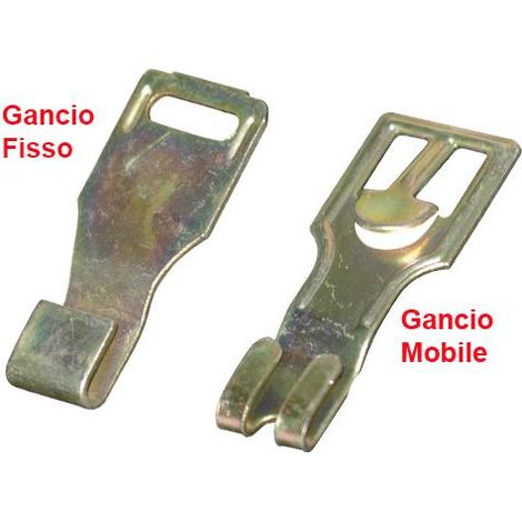 Ganci per tapparelle in legno - Gancio Mobile cm. 5,5  Conf. 200 Pz