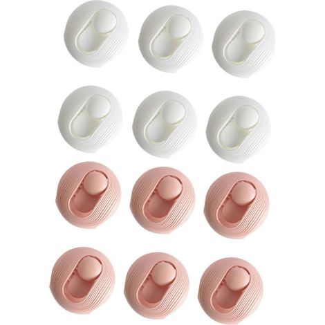 Set mit 12 Bettdeckenclips – Bettlakenhalter mit Bettbezugclips (plastikfreies Design) (1/5)