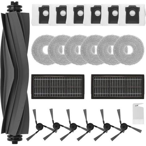 22 Pièces Kit D'accessoire pour Dreame X40 Ultra, Accessoires pour Dreame X40 Ultra Complete Robot 2 Brosse Principale (1/5)