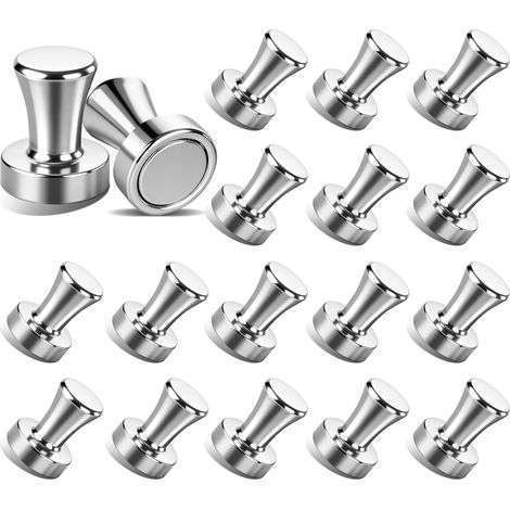 Leistungsstarke Neodym-Magnete – 18er-Pack – Größe: 16 x 20 mm – Robuste Befestigung für Zuhause und Büro (1/5)