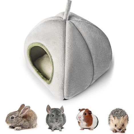 Lit pour cobaye, lit/tente fonctionnelle 2 en 1 pour petits animaux (1/2)