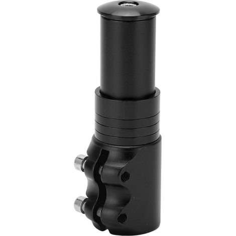 Rehausseur de guidon en alliage d'aluminium pour VTT, adaptateur pour fourche de 28,6 mm (1,13 pouce), noir (1/5)
