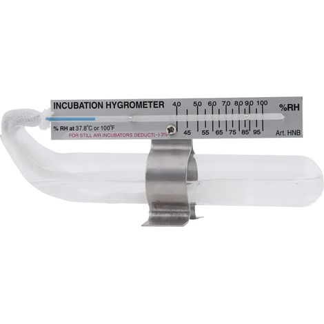 Hygrométre à bulbe pour couveuse