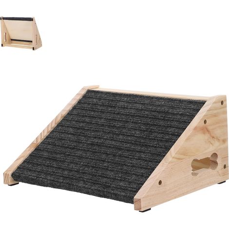 Holztreppe als Sichere Hunderampe für Hunde mit Rutschfester Oberfläche und Tragbarem Design für Innenbereiche und Treppen (1/5)
