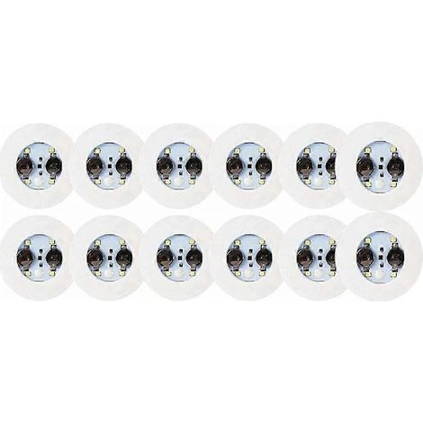 Posavasos LED, juego de 12, luces para botellas, discos adhesivos luminosos. (1/5)