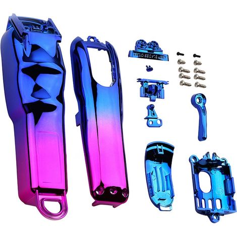 Étui pour tondeuse QttvbTna, compatible avec la tondeuse sans fil Wahl Magic Clip, plaqué or, complet (1/4)