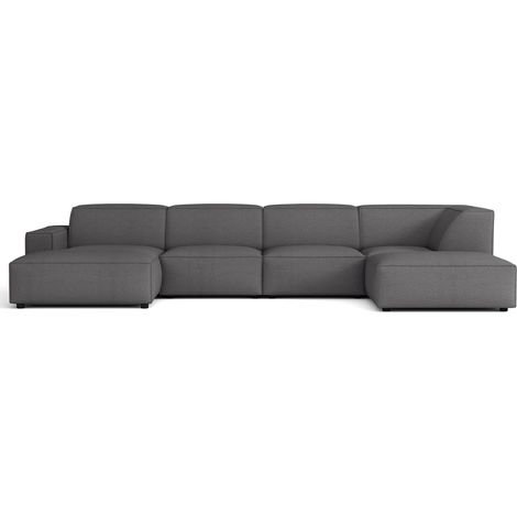 Selsey Sellmo - Wohnlandschaft , Dunkelgrau, 366 cm (1/5)