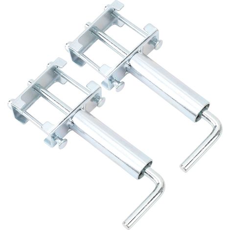 Ortvai Pasador de acoplamiento rápido, acero galvanizado 3/8" con cierre automático y carga 1360 kg – Ideal para autocaravanas y remolques (1/5)